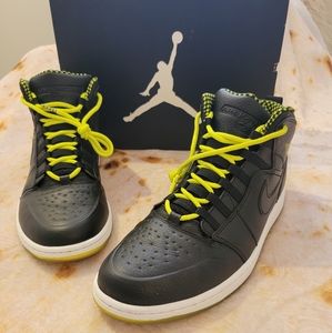 Air Jordan 1 Retro '94 Black/Venom Green-Black